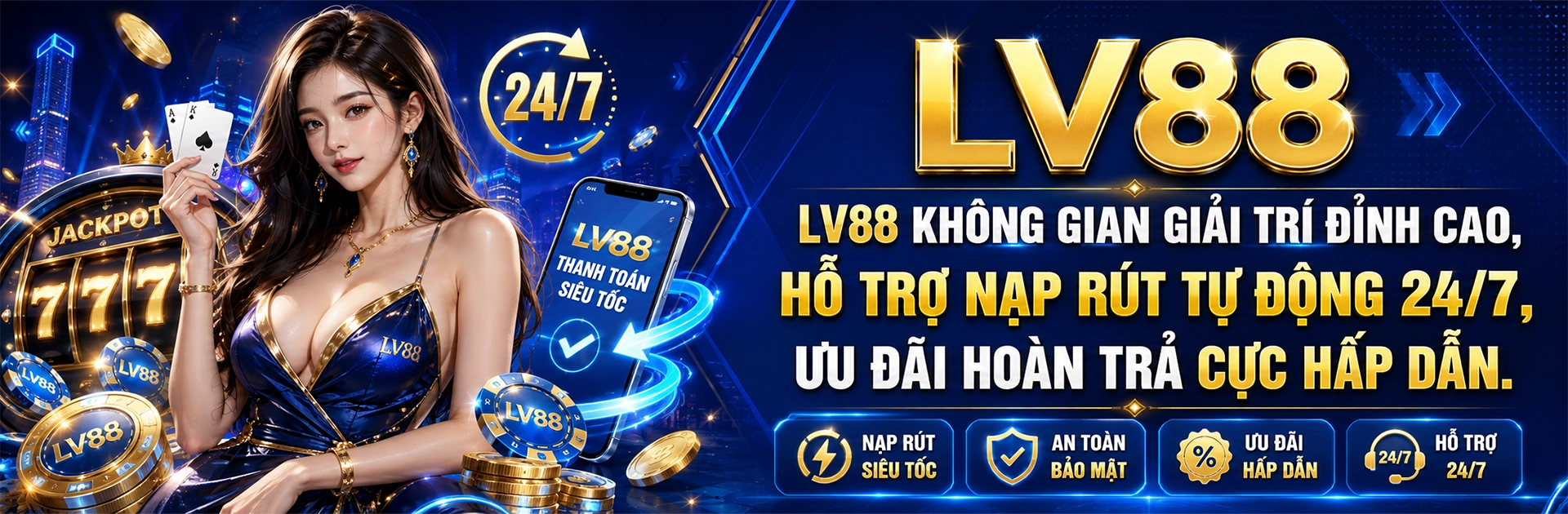 Sân chơi cá cược trực tuyến uy tín LV88
